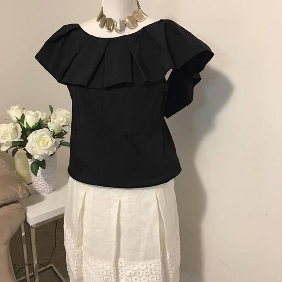 Club Monaco Tops - club monaco low back blouse size medium